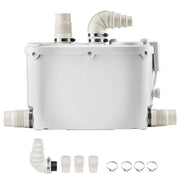 Charger l'image dans la visionneuse de galerie, SucceBuy Macerator Pump 500W 29 GPM Flow 26ft/8m Head Sewerage Toilet Pump for Kitchen, Basement, Shower, Sink, Laundry, Bathtub