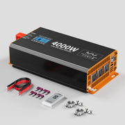 Load image into Gallery viewer, Pure Sine Wave Inverter DC to AC 12V 24V to 120V 4000W 3000W 2000W 60Hz High Power Inverter LCD Display Car Solar Inverter