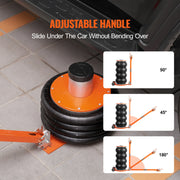 Charger l'image dans la visionneuse de galerie, Amocart 6T Air Jack, 2-5 S Pneumatic Lifting Jack with Heightened Column & Adjustable Handle Thick Rubber Pad Fit for Sedan SUV