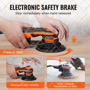 Bild in Galerie-Viewer laden, for SucceBuy 350W Brushless Orbital Sander, 10000 RPM 6 Variable Speed Random Sander for Woodworking
