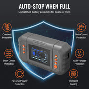 Bild in Galerie-Viewer laden, Amocart Smart Battery Charger 35-Amp Lithium LiFePO4 (AGM / Gel / SLA) with LCD Display Trickle Charger for Boat Motorcycle Use