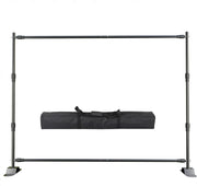 Load image into Gallery viewer, Double-Crossbar Backdrop Background Stand Frame Support System For Photography Photo Studio Video Muslin Green Screen