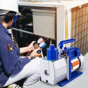 Charger l'image dans la visionneuse de galerie, Amocart Vacuum Pump 7 CFM 1/3 HP Single Stage for R12 R22 R134a R410a Systems, 5PA Vacuum Refrigerant for Automobile Reparation