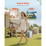 Bild in Galerie-Viewer laden, Amocart Countertop Ice Maker 9 Cubes Ready in 6 Mins 26lbs in 24Hrs Self-Cleaning Portable Ice Maker with Ice Scoop and Bask