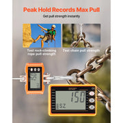 Bild in Galerie-Viewer laden, Amocart 1000kg/2000kg Digital Hanging Scale Portable with Remote Control Factory Crane Scale LCD Backlight Industrial Scales