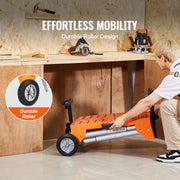 Bild in Galerie-Viewer laden, Amocart Miter Saw Stand with Tabletop and Wheels 330lbs Steel Collapsible Rolling Stand for Miter Saw Adjustable Height Length
