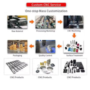 Load image into Gallery viewer, precision cnc machining service cnc machining parts manufacturer supplier factory custom oem aluminum Stainless steel