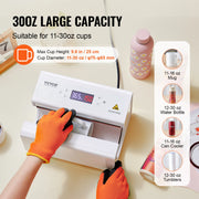 Bild in Galerie-Viewer laden, Amocart Auto Tumbler Heat Press Machine Mug Heat Press 11-30oz Sublimation Tumblers Heat Up Fast Even Tumbler Press with Tape