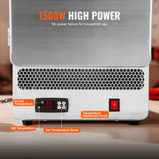 Load image into Gallery viewer, Amocart Tabletop Kiln Melter 1500W Electric Kiln 2192℉ Max Precise Control Stainless Steel Gold Melting Furnace Wax Casting