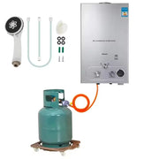 Load image into Gallery viewer, 18L/4.8Gallon Tankless Water Heater 4.8GPM High Efficient Natural Gas & LPG Propane RV Instant Boiler