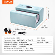 Bild in Galerie-Viewer laden, Amocart Auto Tumbler Heat Press Machine Mug Heat Press 11-30oz Sublimation Tumblers Heat Up Fast Even Tumbler Press with Tape