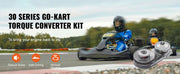 Bild in Galerie-Viewer laden, Amocart Go-Kart Torque Converter Go-Kart Clutch Kit Series Asymmetrical Driver Pulley Replacement with Drive Belt Small Engine
