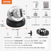 Charger l'image dans la visionneuse de galerie, Amocart Ball Vise 3" 5" Engraving Setting Tool Standard Rotation Engraving Block Vise Attachment Jewelry Engraving Block Tools