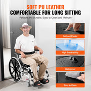 Charger l'image dans la visionneuse de galerie, Amocart Shower Wheelchair 17.5in Bathroom Wheelchair for Inside Shower Adjustable Rolling Shower Chair for Disabled Adult