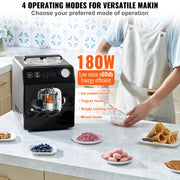 Charger l'image dans la visionneuse de galerie, Amocart Upright Automatic Ice Cream Maker with Built-in Compressor 2 Quart No Pre-freezing Fruit Yogurt Machine 4 Modes