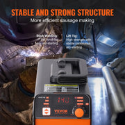 Charger l'image dans la visionneuse de galerie, Amocart Stick Welder 140A/160A/200A ARC/Lift TIG 2-IN-1 Welding Machine w/ IGBT Inverter Portable MMA Welder Machine Hot Start