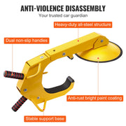 Load image into Gallery viewer, Amocart Wheel Lock Clamp 1/2 Pack Trailer Wheel Lock Heavy-Duty Anti Theft Tire Lock Adjustable Tire Boot Lock Tire Claw for RV