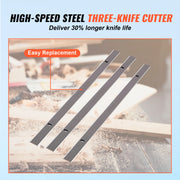 Charger l'image dans la visionneuse de galerie, TAO Amocart Electric Thickness Planer Benchtop 13inch Wood Planer with 3 Blades Two Speed 15-Amp 2000W for DIY