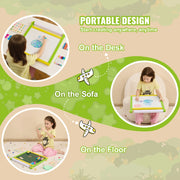 Bild in Galerie-Viewer laden, Amocart Children Magnetic Drawing Board 3-in-1 Double-Sided Wooden Kids Art Easel with Painting Accessories for Boys Girls Toys