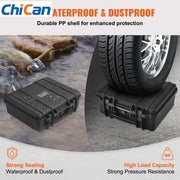 Charger l'image dans la visionneuse de galerie, 【Upgraded】Amocart Hard Pistol Cases w/ Pre-cut PU Foam Lining Waterproof Dustproof Hard Gun Case for 1/2/5/6 Pistol Lockable Pi