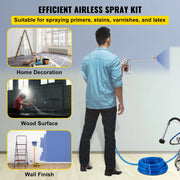 Load image into Gallery viewer, Amocart Airless Paint Spray Hose Kit 50ft 3600 psi High Pressure Fiber Tube 8 inch Rod Pole Including 517 Tip and Tip Guard