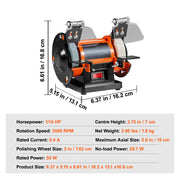 Load image into Gallery viewer, Amocart 3in Jewelry Polisher Buffer Brushless Adjustable Speed Mini Multi-purpose Bench Grinder Polishing Machine for Gemstones