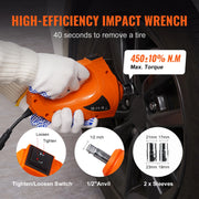 Bild in Galerie-Viewer laden, SucceBuy Electric Car Jack 3T Scissor Jack with Electric Impact Wrench 12V Car Jack with Double Saddle for SUV Truck Tire Change