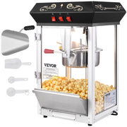Bild in Galerie-Viewer laden, Amocart Popcorn Popper Maker Machine 8 Oz Kettle Makes 48 Cups per Batch Countertop Includes 4 Scoops Movie Theater Style
