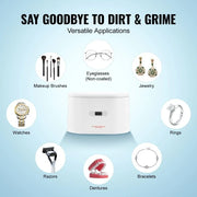 Charger l'image dans la visionneuse de galerie, Amocart 650ml Ultrasonic Cleaner Mini Portable Washing Machine Bath Sonic Cleaning for Glasses Home Appliance