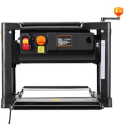 Charger l'image dans la visionneuse de galerie, Amocart Electric Thickness Planer Benchtop 13inch Wood Planer with 3 Blades Two Speed 15-Amp 2000W for DIY Woodworking Planing