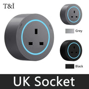 Charger l'image dans la visionneuse de galerie, Wall power rail socket, kitchen aluminum expansion socket 40cm 50cm, built-in socket on countertop
