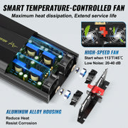 Load image into Gallery viewer, Amocart Pure Sine Wave Power Inverter 2500W/3500W/5000W 12V DC to 120V AC Aluminum Alloy LCD Screen & LED Indicators Power Use