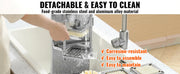 Load image into Gallery viewer, Commercial French Fry Cutter Amocart with 4 Replacement Blades for Potato & Lemon, Extended Handle