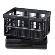 Bild in Galerie-Viewer laden, Amocart 45L 3PCS Plastic Collapsible Storage Bins Stackable Folding Storage Crates Space-Saving Containers for Home Organizing
