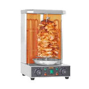 Charger l'image dans la visionneuse de galerie, Amocart Shawarma Grill Machine 13lbs Chicken Shawarma Cooker Machine Electric Vertical Broiler Gyro Rotisserie Oven Doner Kebab