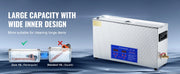 Charger l'image dans la visionneuse de galerie, Amocart 10L Ultrasonic Cleaner 300W 40kHz Professional Ultrasound Cleaning Machine with Timer & Heater for Gun Automotive Parts