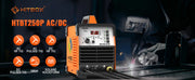 Load image into Gallery viewer, HITBOX AC/DC Aluminium Tig Welding Machine HBT250P HF TIG/MMA ARC Stick Welder with Pulse Argon Welding IGBT Inverter 2T/4T