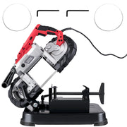 Charger l'image dans la visionneuse de galerie, SucceBuy Portable BandSaw 5Inch Cutting Capacity Cordless Variable Speed 10Amp Motor Deep Cut Bandsaw for Metal Wood Pipes Rebar