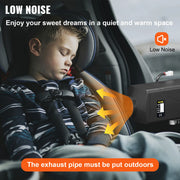 Bild in Galerie-Viewer laden, Amocart 5KW Air Diesel Heater 12V Diesel Parking Heater LCD Switch Diesel Heater Muffler for RV Motorhome Trailer Trucks Boats