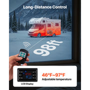 Charger l'image dans la visionneuse de galerie, Amocart 8KW Diesel Heater DC 12V/24V All in One Portable Diesel Air Heater Car Heater with LCD Display Low Noise ,for Vans RVs