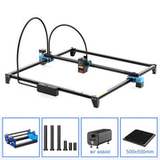 Charger l'image dans la visionneuse de galerie, Twotrees TTS-20 Max Metal 20W Laser Engraving Machine 600x600mm Laser Cutting Machine For Cutting MDF Acrylic cnc laser engraver