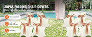 Bild in Galerie-Viewer laden, Amocart 30/50pcs Spandex Wedding Chair Seat Cover Washable Protective Slipcovers for Wedding Banquet Universal Chair Cover