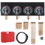 Load image into Gallery viewer, Amocart Fuel Vacuum Carburetor Synchronizer Carb Tool sync 4 Gauge Set with Rubber Hose Vacuum Balancer Meter Kit For Motorbike