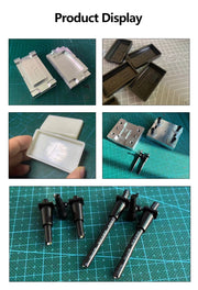 Load image into Gallery viewer, JH 20g Mini Vertical Plastic Injection Molding Machine 1000W 350℃ Desktop for Polymer ABS PVC USB Toy Mold 110V/220V