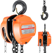 Charger l'image dans la visionneuse de galerie, Amocart Hand Chain Hoist Manual Chain Block with Upgrade G80 Galvanized Chain 10 ft/20ft Lifting Height Pulley Hoist for Garage