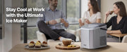 Bild in Galerie-Viewer laden, Amocart Countertop Ice Maker 9 Cubes Ready in 6 Mins 26lbs in 24Hrs Self-Cleaning Portable Ice Maker with Ice Scoop and Bask