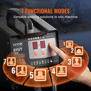 Charger l'image dans la visionneuse de galerie, Amocart Spot Welder Dent Puller 3KW Stud Welder Dent Repair Kit w/ 2 Welding Guns Auto Body Spot Welding Repair Machine for Car