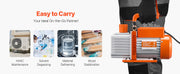 Charger l'image dans la visionneuse de galerie, Amocart Vacuum Pump & Oil Bottle 3.5CFM/4CFM/5CFM 1-Stage or 6CFM 9CFM 2-Stage, R134a R22 R410a Systems Conditioner Maintenance