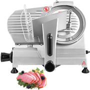 Charger l'image dans la visionneuse de galerie, Amocart Meat Slicer 8/10inch Carbon Steel Blade Electric Deli Food Slicer Adjustable Thickness Commercial Home Cut Meat Cheese