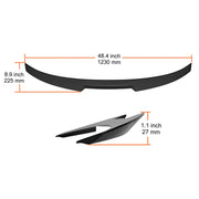 Bild in Galerie-Viewer laden, Amocart GT Wing Car Spoiler Compatible with 2018-2023 Camry High Strength ABS Material Baking Paint Car Rear Spoiler Wing
